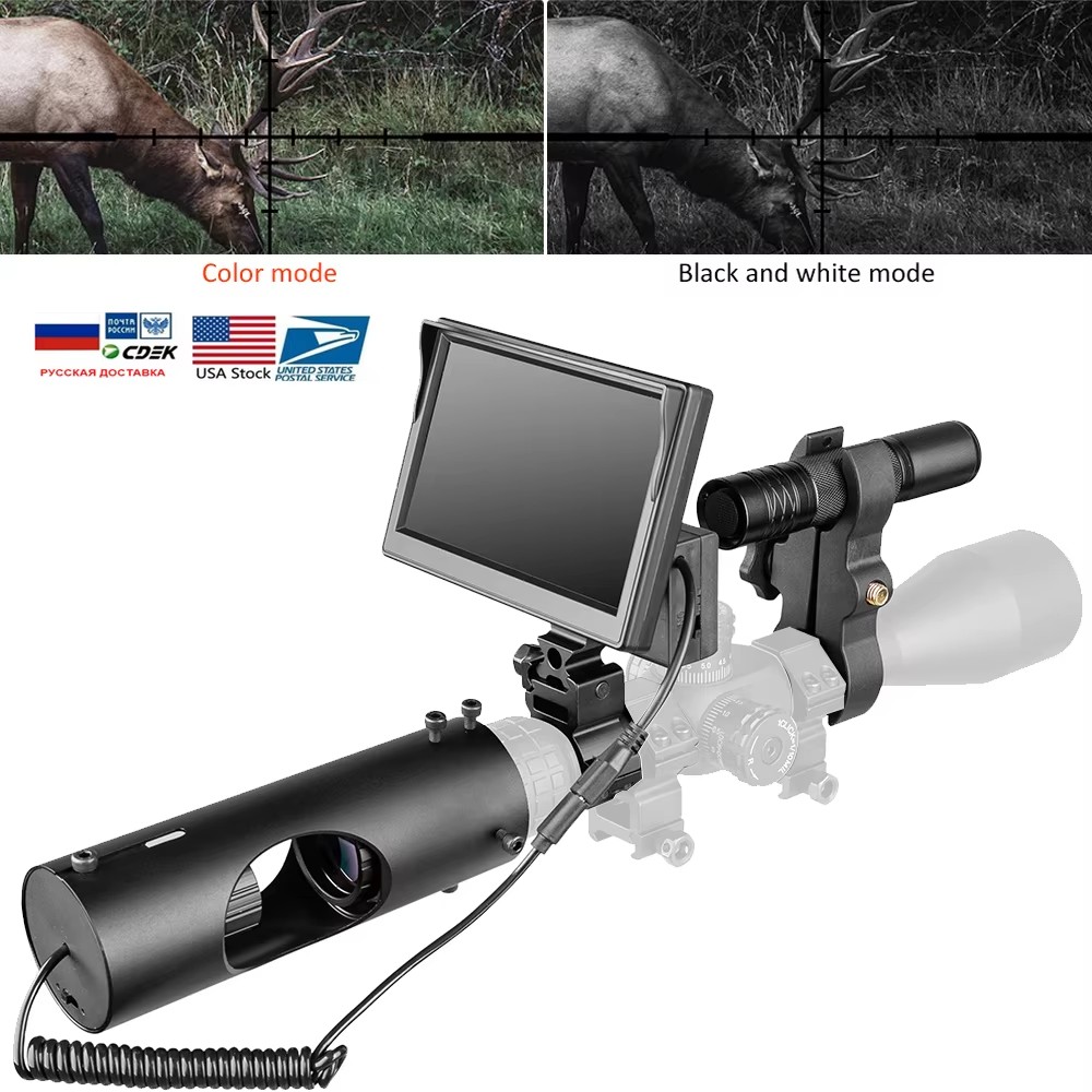 Night Vision Rifle Scope Ir 850Nm - Gece Görüş Dürbünleri Av Optikleri Taktik