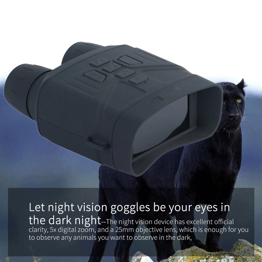Digital Night Vision Binoculars 4K - İzcilik için 4K 3 inç Kızılötesi
