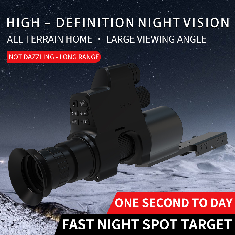 Night Vision Monocular 1080P - NV4B Klipsli Tek Gözlü Gece Görüş