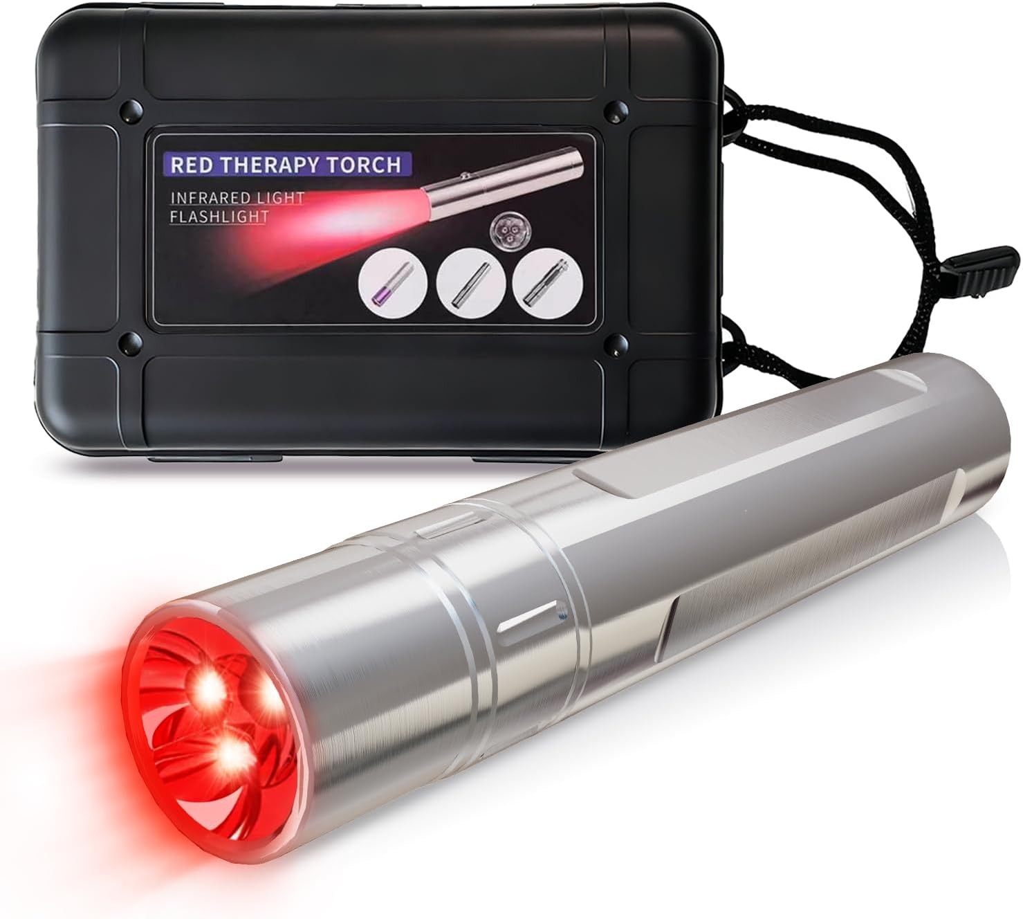 Ir Illuminator 850Nm Flashlight - 630+660+850nm El Tipi Kırmızı Işık Terapi