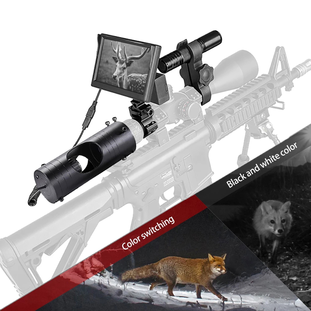 Night Vision Rifle Scope Ir 850Nm - Gece Görüş Tüfek Kapsamları Optik Manzaraları