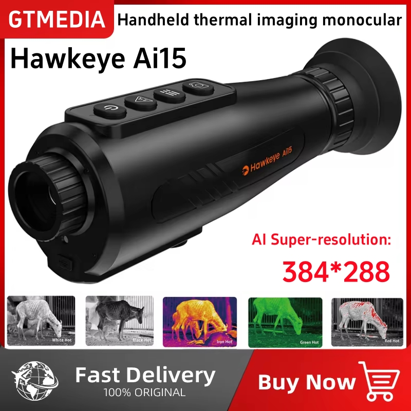 Night Vision Monocular 1080P - GTMEDIA AI15Termal Görüntüleme Monoküler Termal Kamera