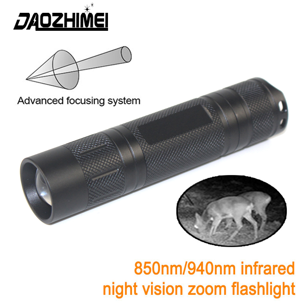Ir Illuminator 850Nm Flashlight - Şarj edilebilir IR 940NM ve 850NM