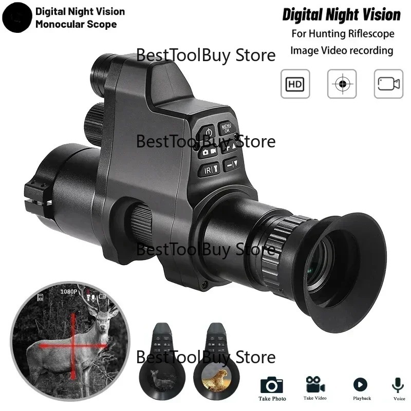 Night Vision Scope 4X Digital - Gece Görüş Dürbünü 4X Zoom HD