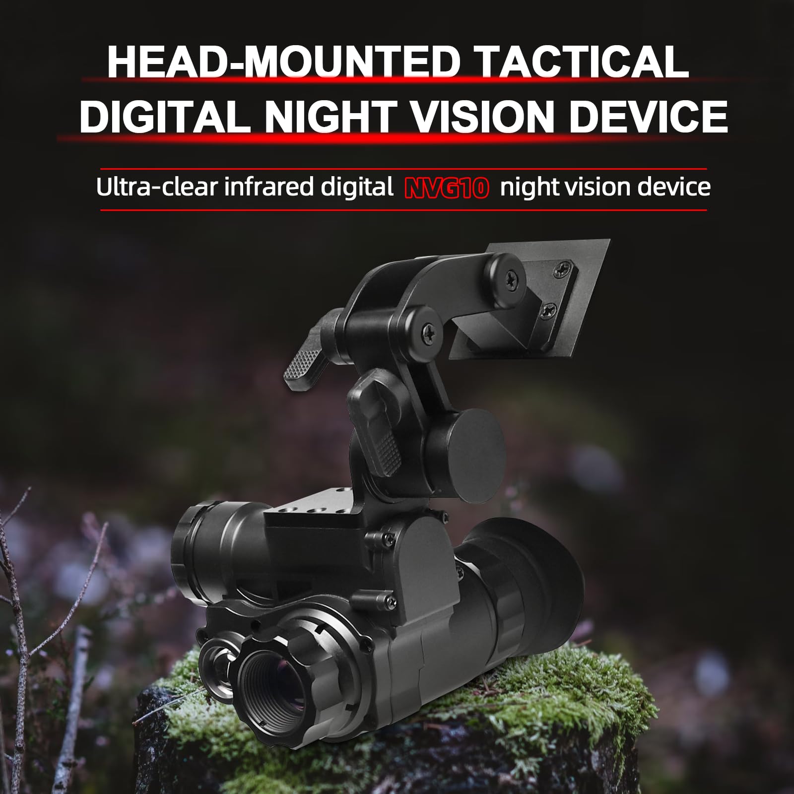 Night Vision Monocular 1080P - Taktik Dijital Kızılötesi Nvg10 Gece Görüş