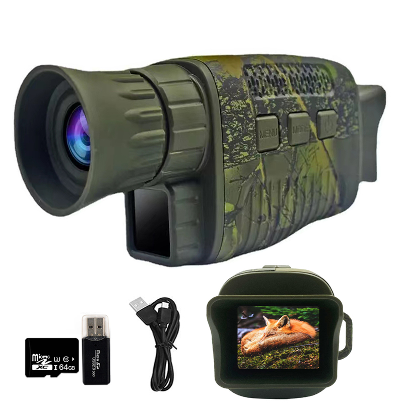 Night Vision Monocular 1080P - Kamp Termal Olmayan Görüntüleme Cihazı Kızılötesi