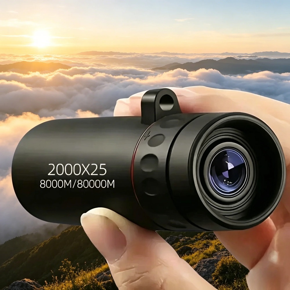 Night Vision Monocular 8X - 2000X25 Düşük Işıkta Gece Görüşlü Monoküler