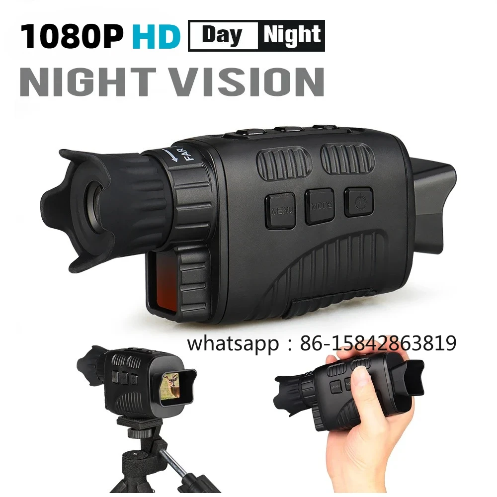 Night Vision Monocular 1080P - Kızılötesi Gece Görüşlü Avcılık Teleskopu 1080P