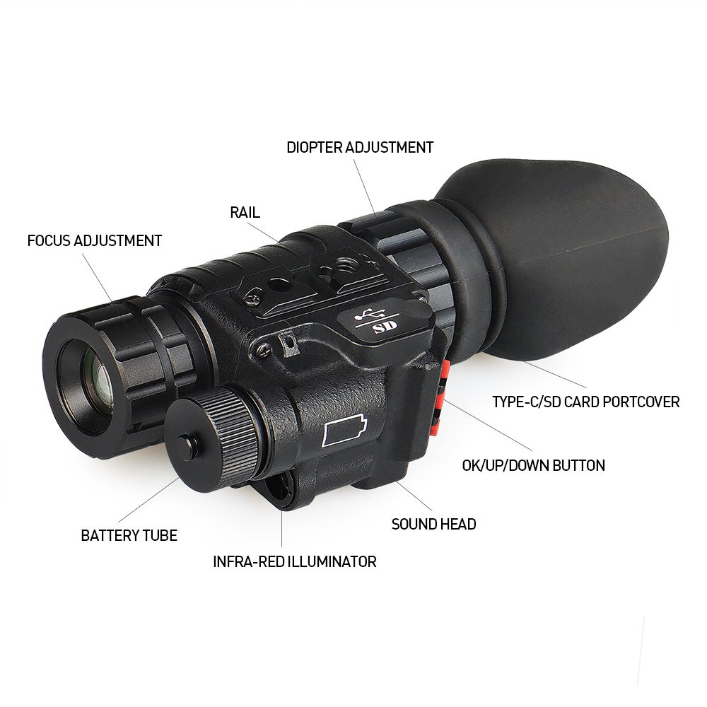 Gece Görüş Cihazı Gece Görüş D - Night Vision Monocular 8X incelemesi ve fiyatı