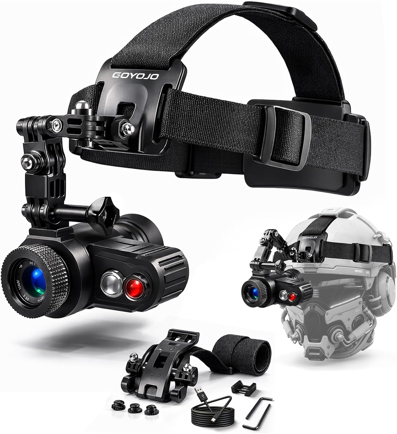 Elastik Kafa Kayışlı Başa Takı - Night Vision Goggles Head Mounted incelemesi ve fiyatı