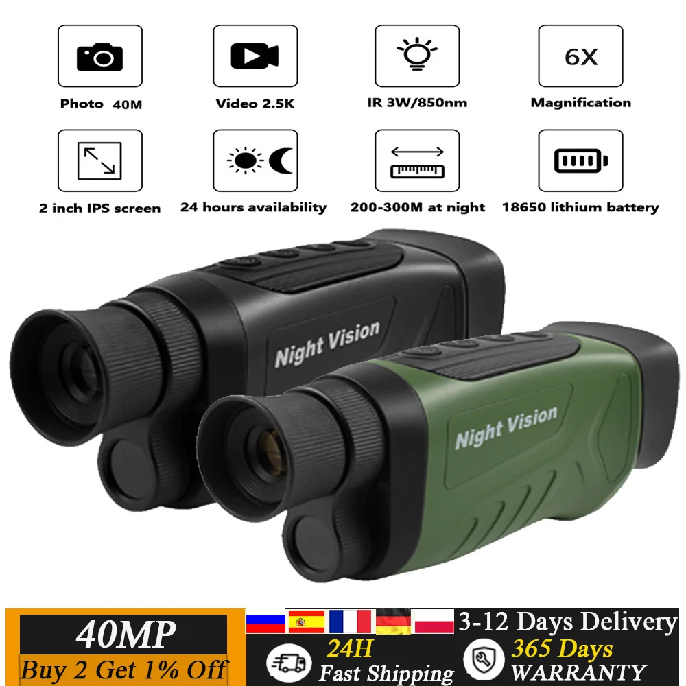 Dijital gece görüş monoküler 4 - Night Vision Monocular 8X incelemesi ve fiyatı
