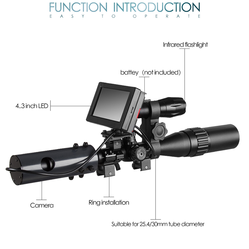 Avcılık yaban hayatı tuzak kız - Ir Illuminator 850Nm Flashlight incelemesi ve fiyatı