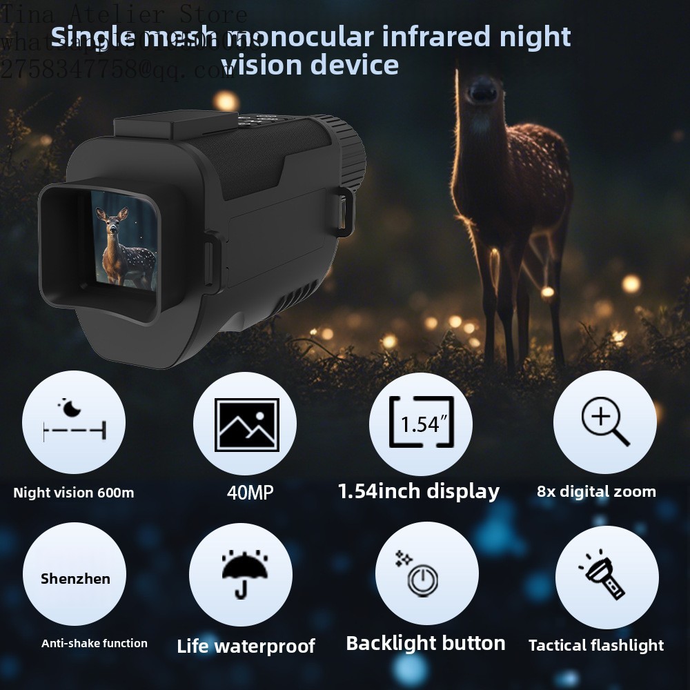 Z9001 Termal Dürbün Termal Mon - Night Vision Monocular 8X incelemesi ve fiyatı