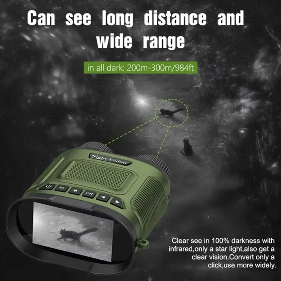 Dürbün Gece Görüş Teleskopu Şa - Digital Night Vision Binoculars 4K incelemesi ve fiyatı