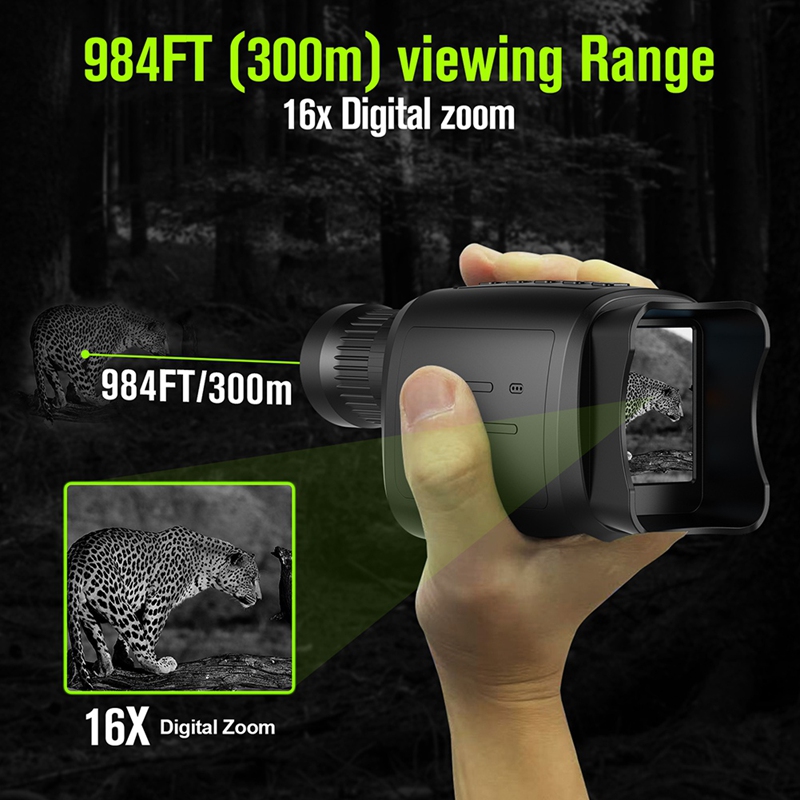 Monoküler Gece Görüş Cihazı 16 - Night Vision Monocular 1080P incelemesi ve fiyatı