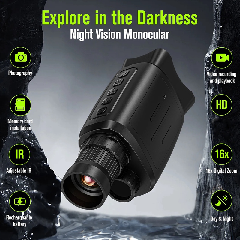 Monoküler Gece Görüş Cihazı 16 - Night Vision Monocular 1080P incelemesi ve fiyatı