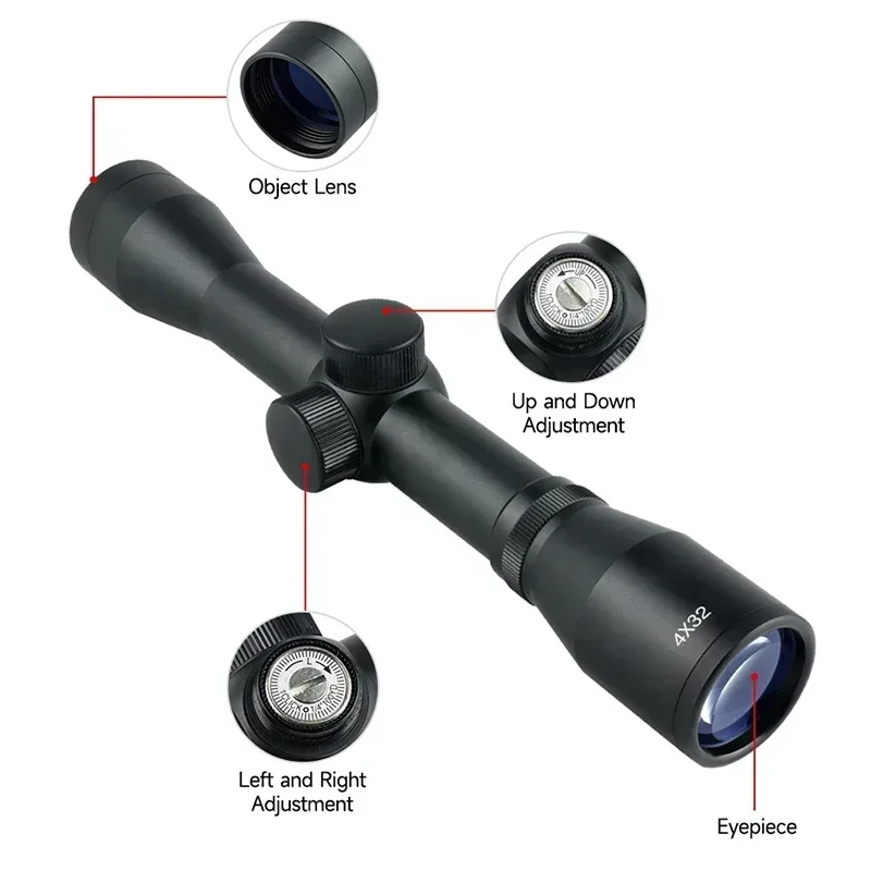4x32 1.5-5x32IR 2-6X32AOE Takt - Night Vision Scope For Crossbow incelemesi ve fiyatı