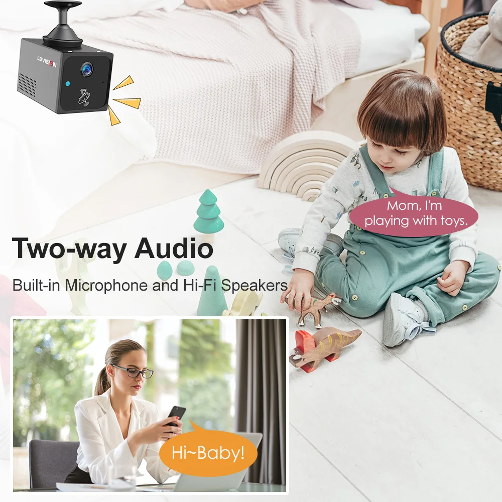 LS VISION 4MP 4G Mini Kamera K - Night Vision Camera Wifi 4G incelemesi ve fiyatı