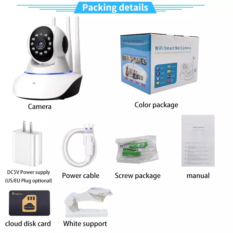 1080P HD İç Mekan Kablosuz IP  - Night Vision Camera Wifi 4G incelemesi ve fiyatı