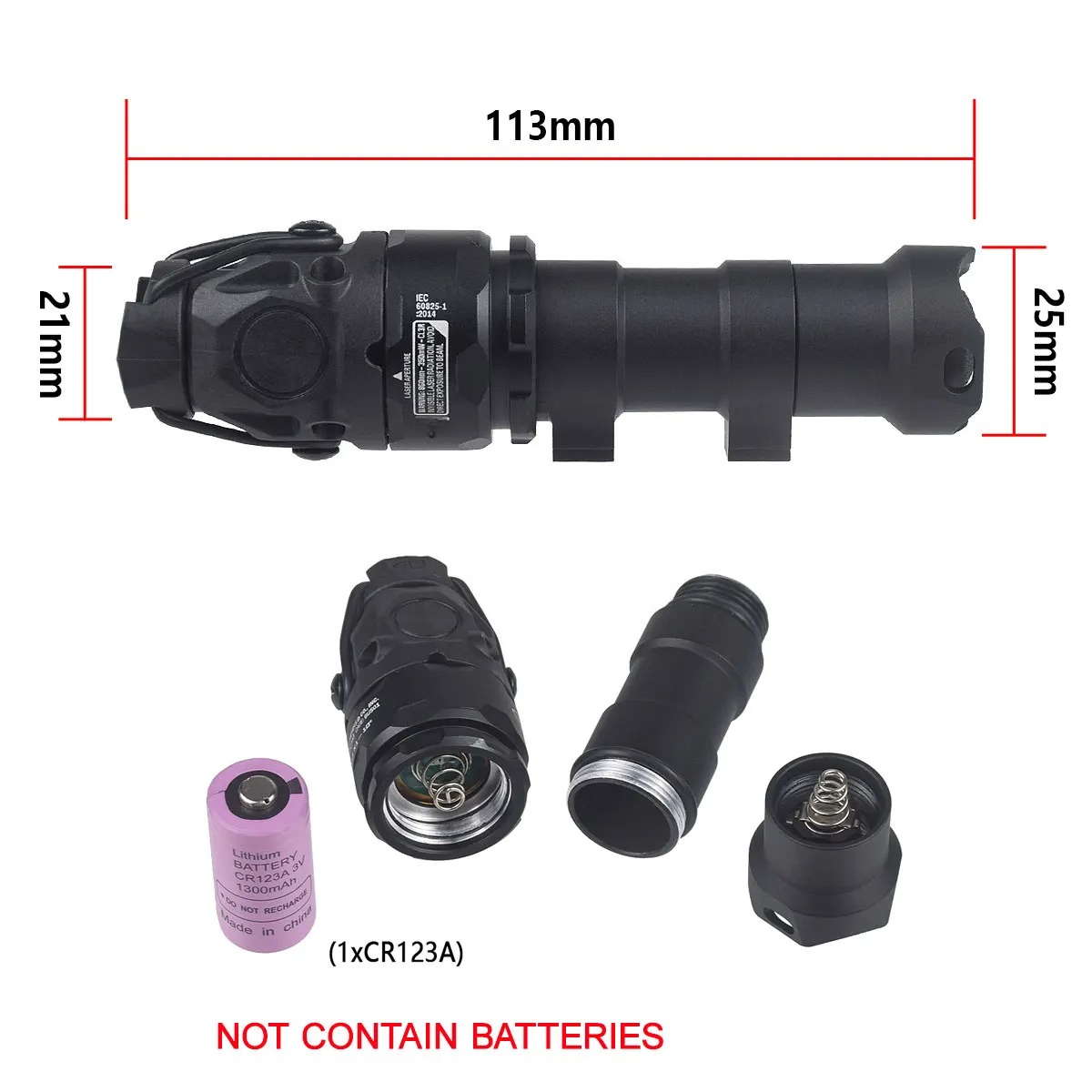 KIJI K1 K1-3 IR LED El Feneri  - Ir Illuminator 850Nm Flashlight incelemesi ve fiyatı