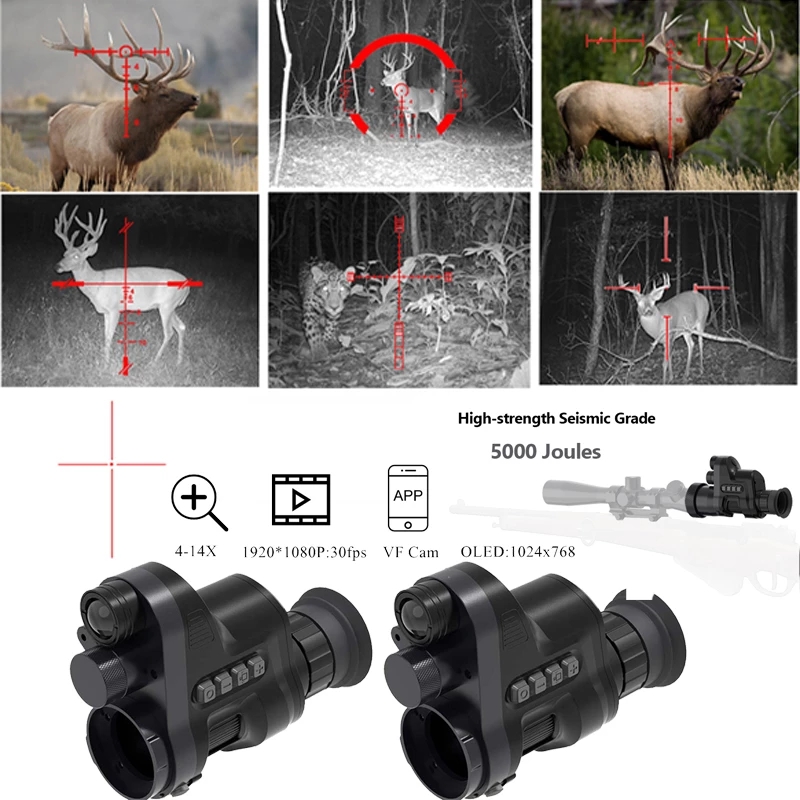 NV710 gece görüş tüfek kapsam  - Night Vision Rifle Scope Ir 850Nm incelemesi ve fiyatı