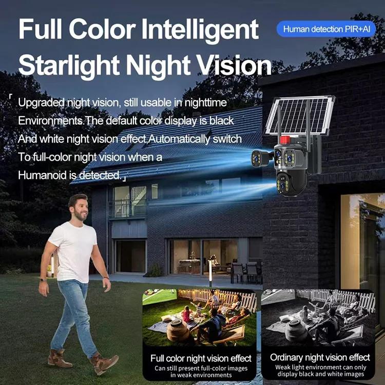 3 Lensli 3 Görüş Açılı 12MP 4G - Night Vision Camera Wifi 4G incelemesi ve fiyatı