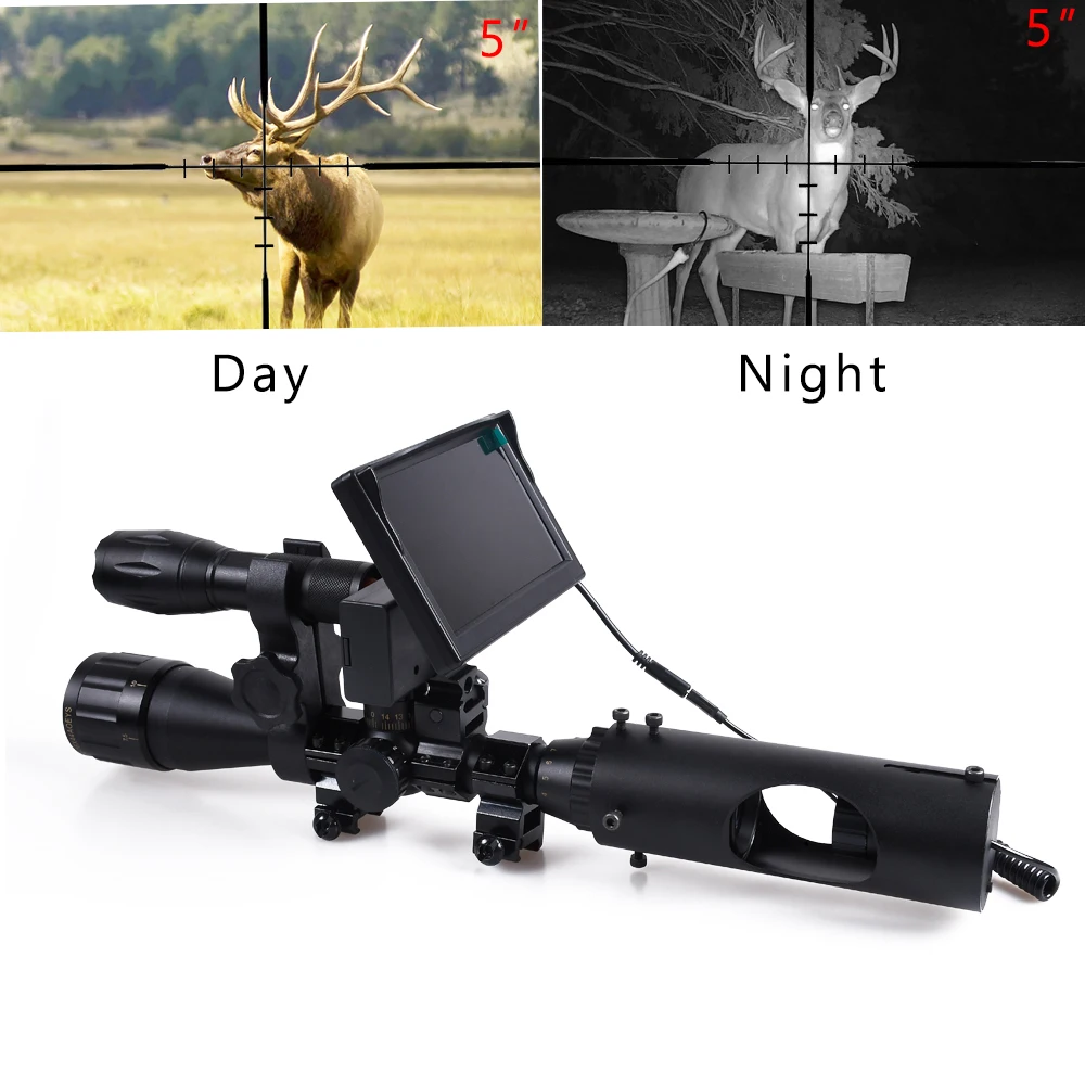 Avcılık gece görüş tüfek takti - Night Vision Rifle Scope Ir 850Nm incelemesi ve fiyatı