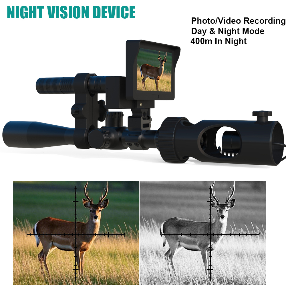 Dijital Gece Görüş Dürbünü HD  - Night Vision Rifle Scope Ir 850Nm incelemesi ve fiyatı
