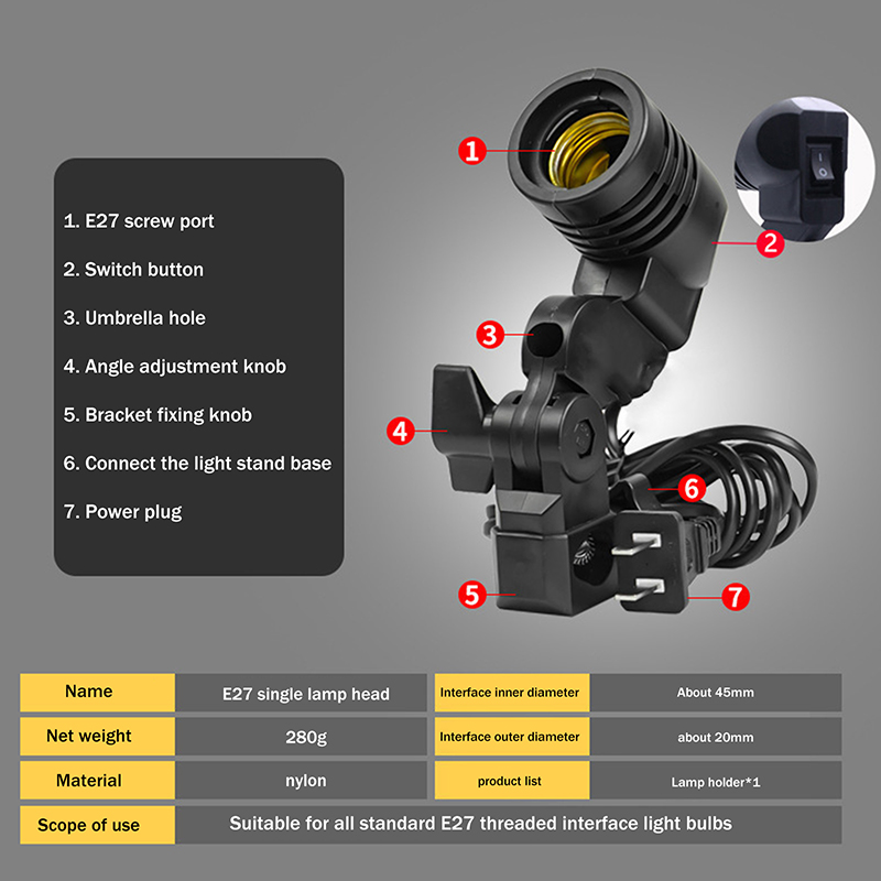 E27 AC Soket Lambası Tek Başlı - Night Vision Goggles Head Mounted incelemesi ve fiyatı