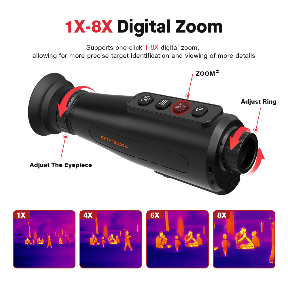 GTMEDIA AI15Termal Görüntüleme - Night Vision Monocular 1080P incelemesi ve fiyatı