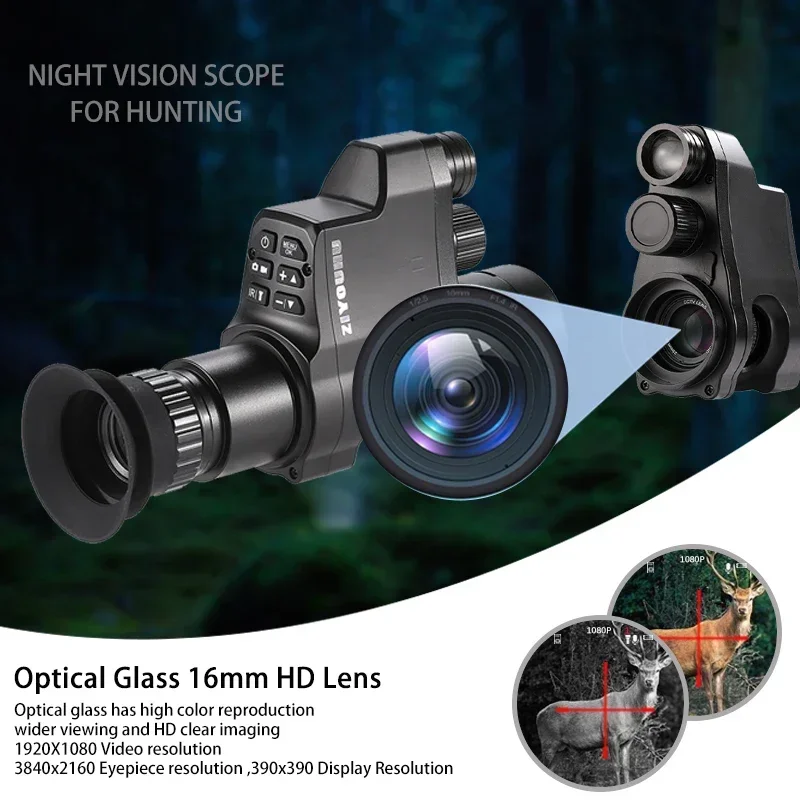 4X Zoom Yüksek Çözünürlüklü Ge - Night Vision Scope 4X Digital incelemesi ve fiyatı