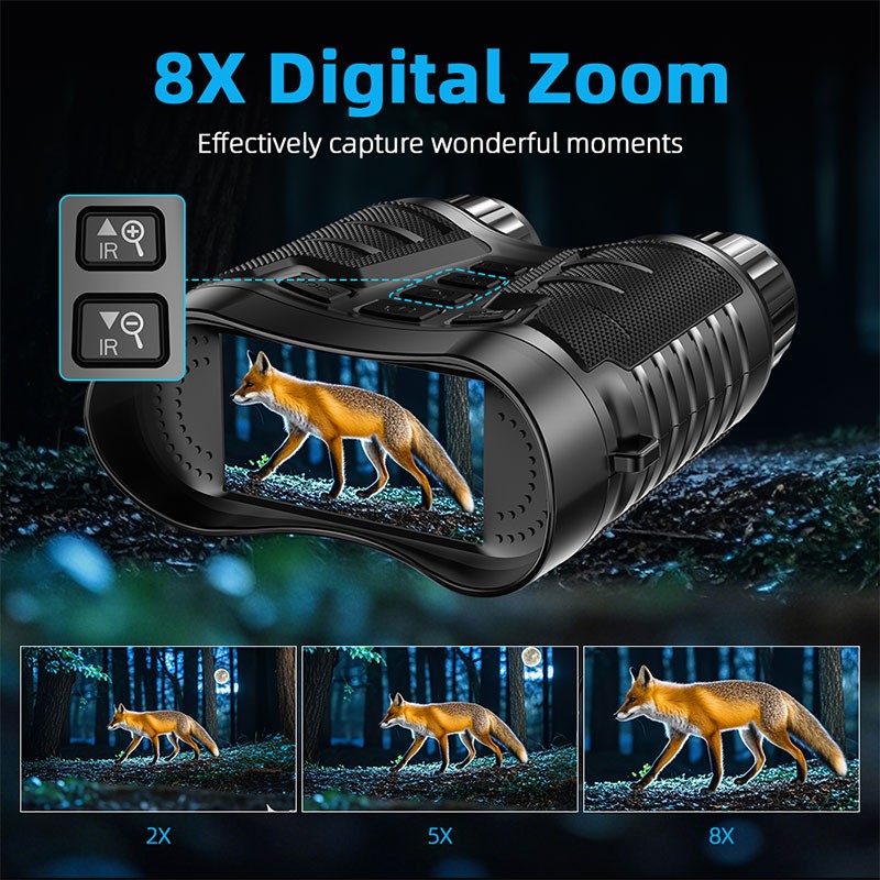 Maxgeek NV2181 Binoküler 8X Di - Digital Night Vision Binoculars 4K incelemesi ve fiyatı