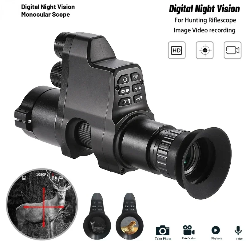 Monoküler dijital gece görüş N - Night Vision Monocular 1080P incelemesi ve fiyatı