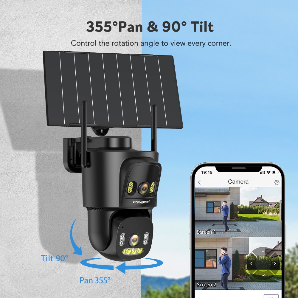 WiFi 4G AOV Güneş Panelli Kame - Night Vision Camera Wifi 4G incelemesi ve fiyatı