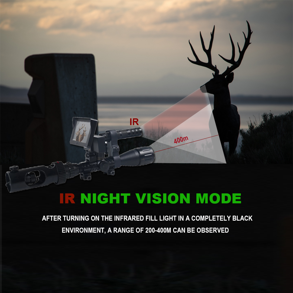 IR Optik Nişangah Dürbünü Gece - Night Vision Rifle Scope Ir 850Nm incelemesi ve fiyatı