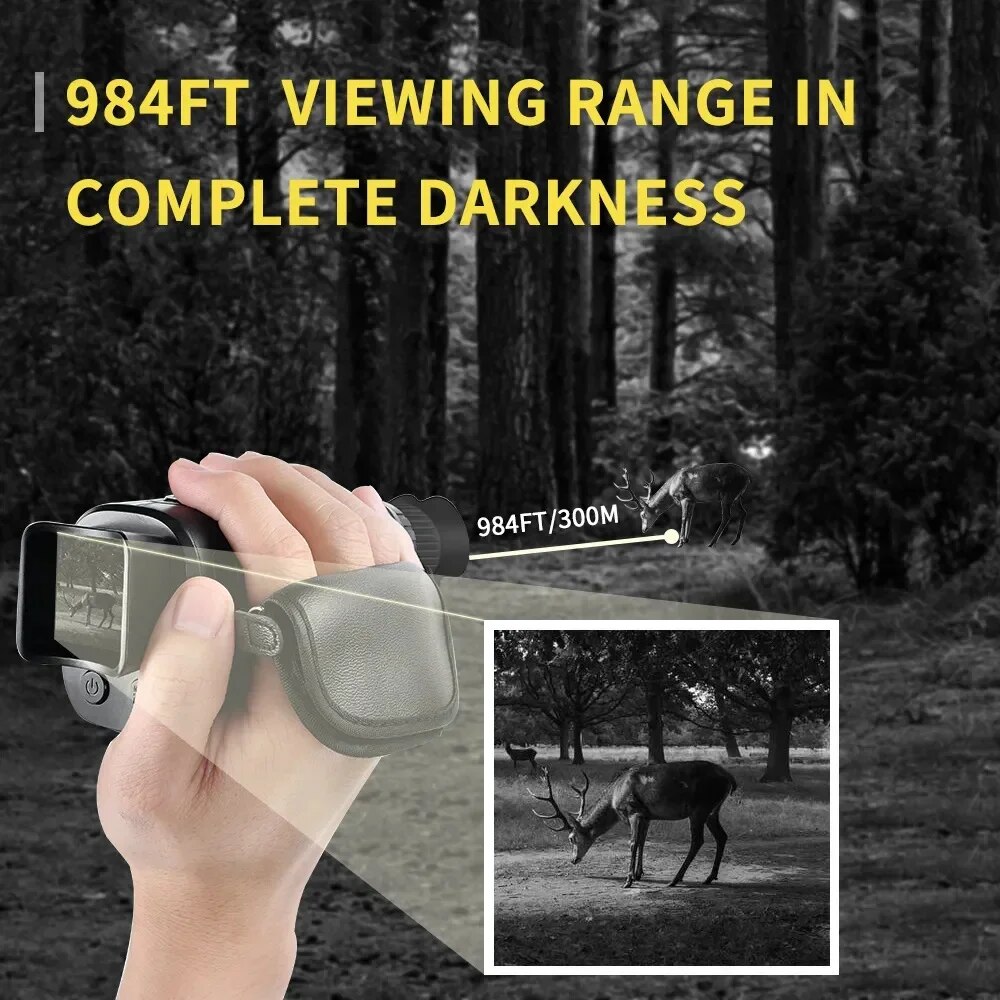Monoküler Gece Görüş Cihazı 10 - Night Vision Monocular 1080P incelemesi ve fiyatı