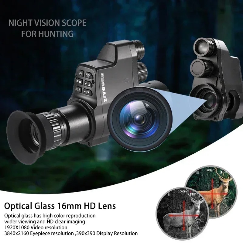 Gece Görüş Dürbünü 4X Zoom HD  - Night Vision Scope 4X Digital incelemesi ve fiyatı