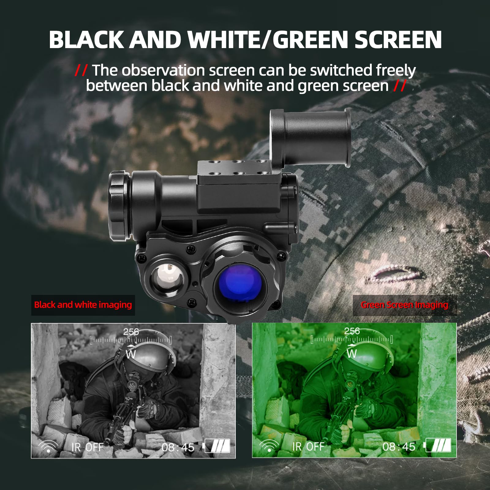 Taktik Dijital Kızılötesi Nvg1 - Night Vision Monocular 1080P incelemesi ve fiyatı