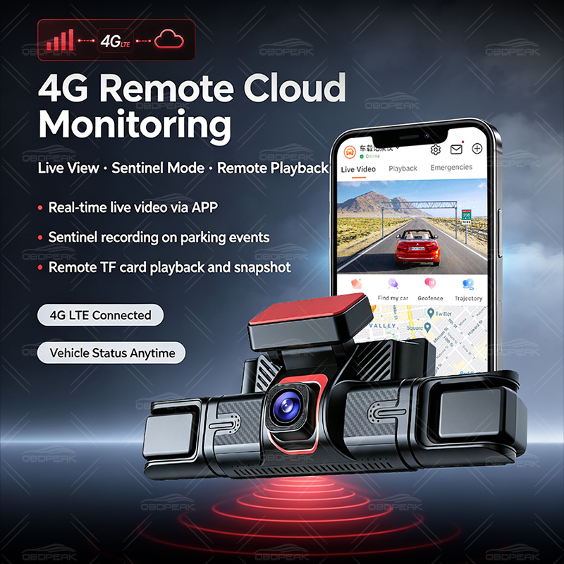 M100 Gizli 4 Kanal LTE 4G Araç - Night Vision Camera Wifi 4G incelemesi ve fiyatı