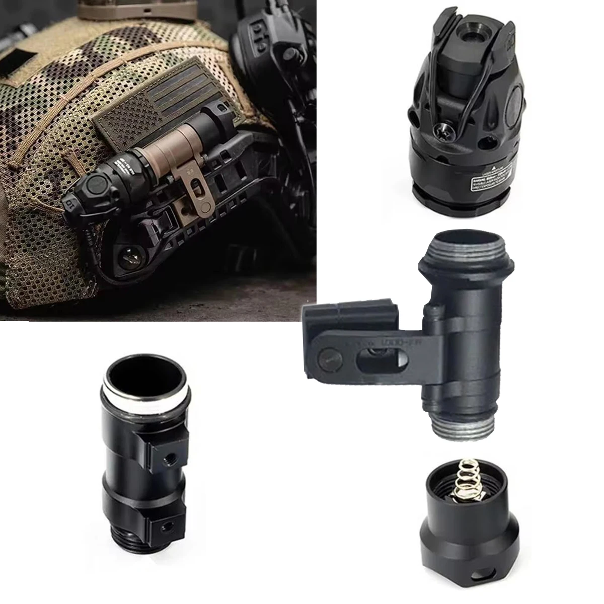 MICH2000 ARC Kask KIJI K10 IR  - Ir Illuminator 850Nm Flashlight incelemesi ve fiyatı