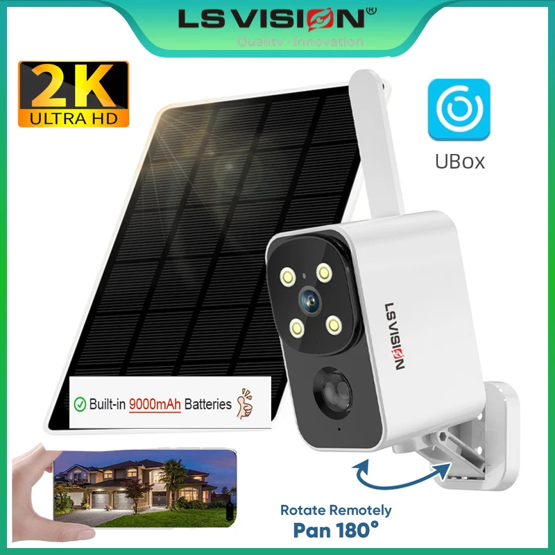 LS VISION Dış Mekan Güneş Ener - Night Vision Camera Wifi 4G incelemesi ve fiyatı