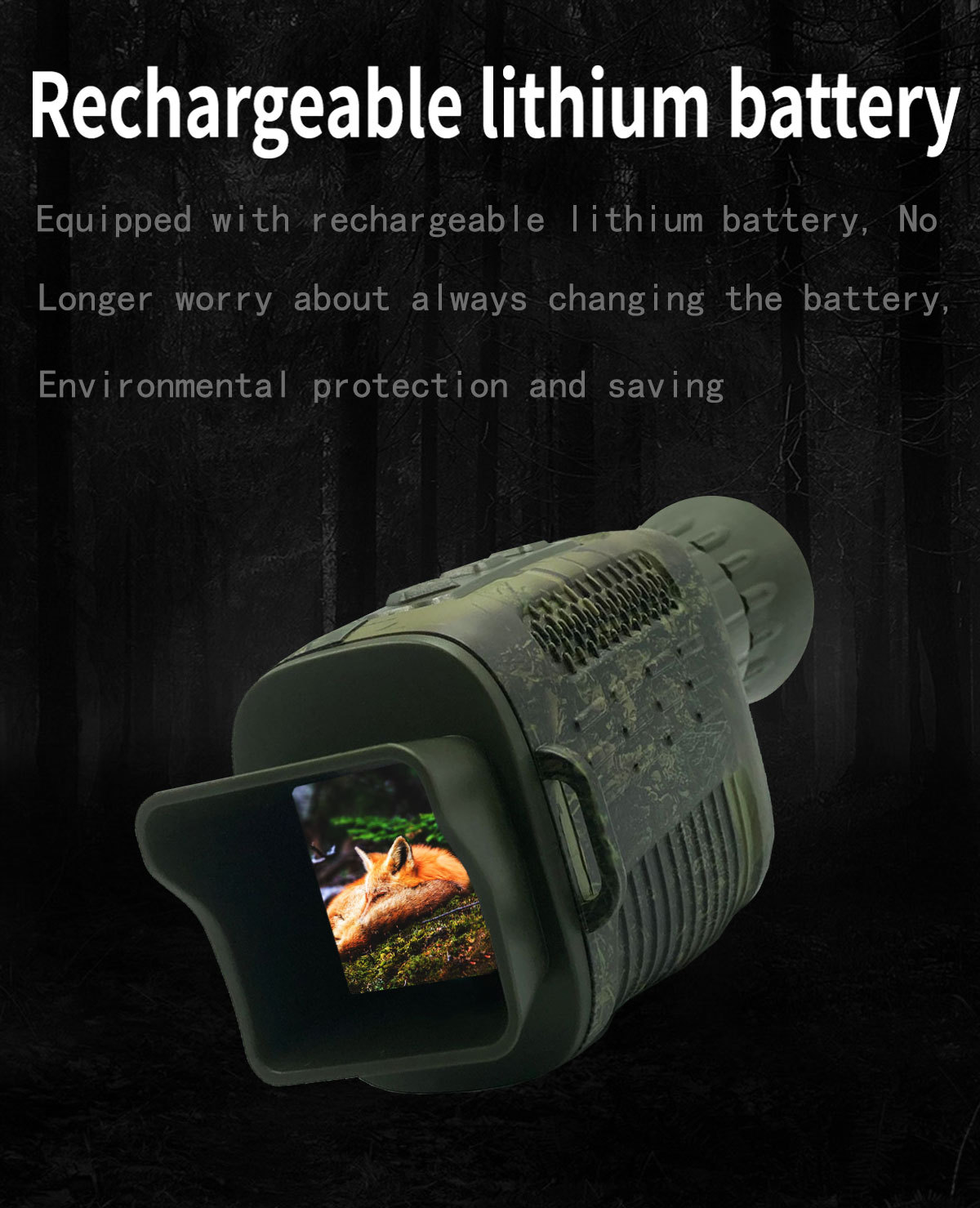 Kamp Termal Olmayan Görüntülem - Night Vision Monocular 1080P incelemesi ve fiyatı