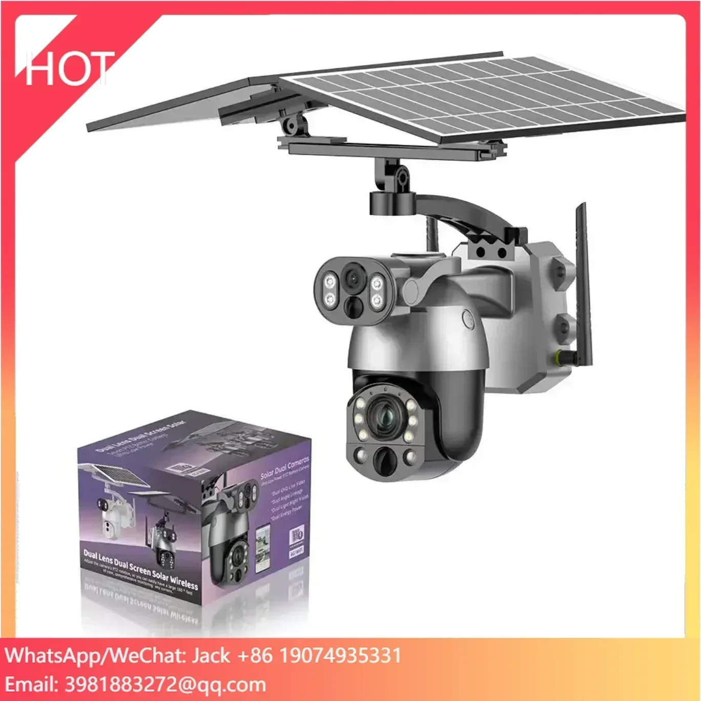 Özel IP65 Çift Lensli WIFI 4G  - Night Vision Camera Wifi 4G incelemesi ve fiyatı