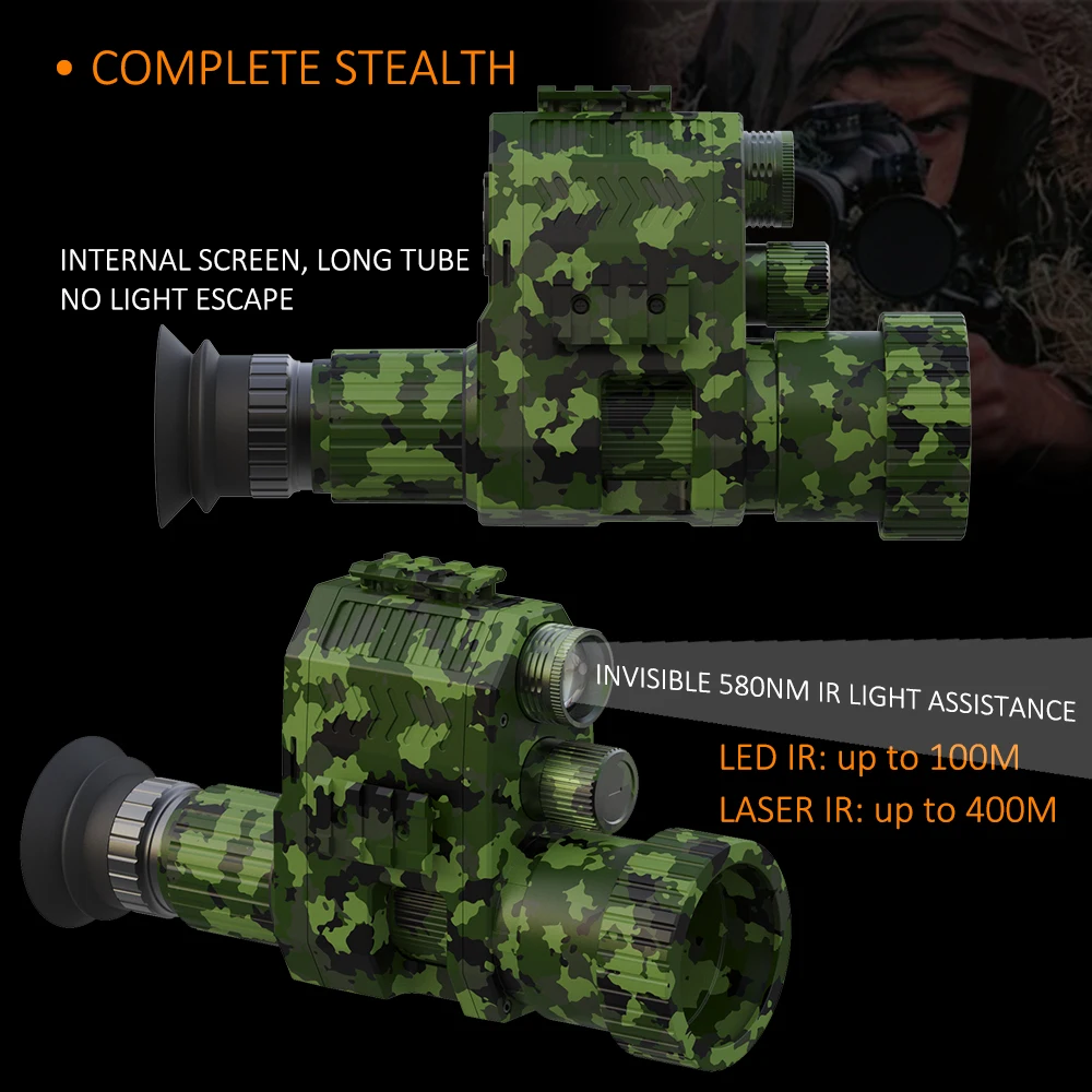 Megaorei 4B NK007 Plus 1080p H - Night Vision Scope 4X Digital incelemesi ve fiyatı