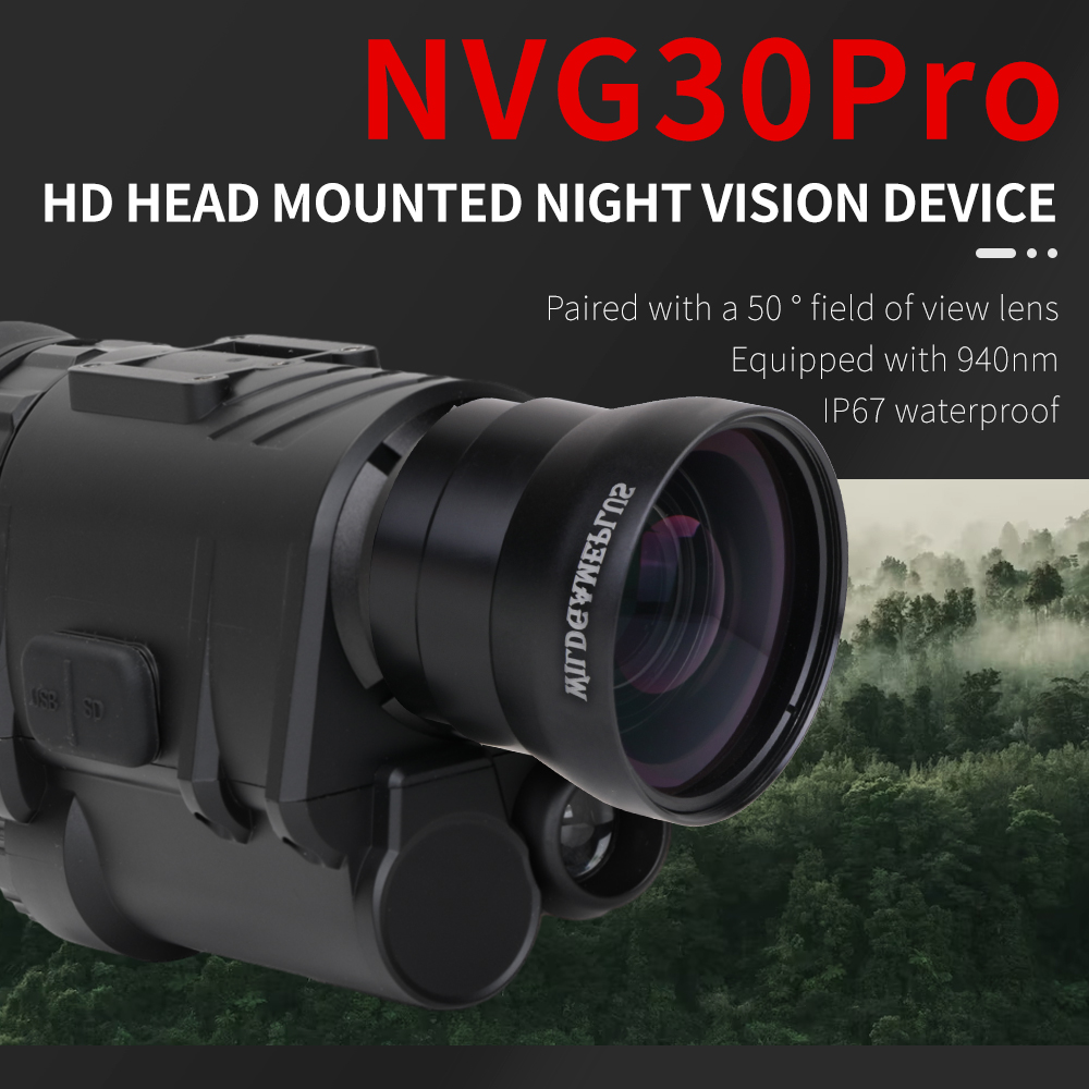 NVG30 kask gece görüş gözlüğü  - Night Vision Goggles Gen 3 incelemesi ve fiyatı